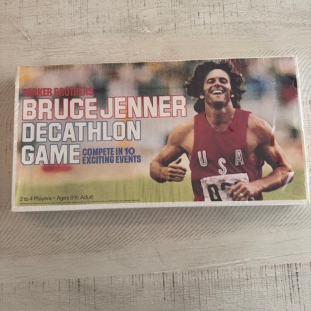 🏅 Bruce Jenner Decathlon Board Game (1979, Parker Brothers) — Factory Sealed